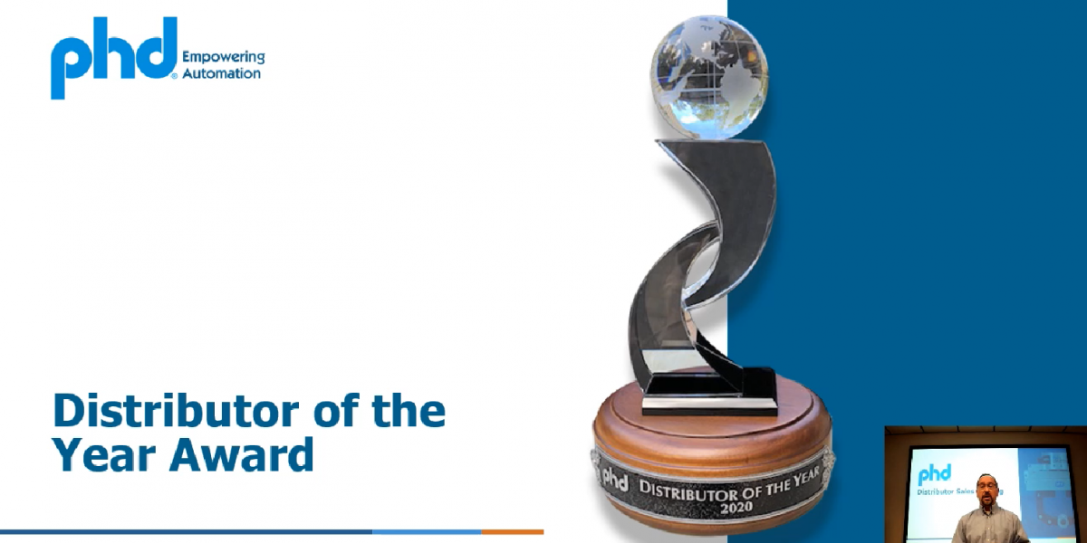 FPE Automation Wins Prestigious PHD Distributor of the Year Award